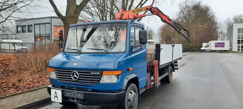 Mercedes-Benz 814 Pritsche mit Kran+Greifer - Nákladní automobil valníkový/ Plošinový, Auto s hydraulickou rukou: obrázek 3 Mercedes-Benz 814 Pritsche mit Kran+Greifer - Nákladní automobil valníkový/ Plošinový, Auto s hydraulickou rukou: obrázek 3