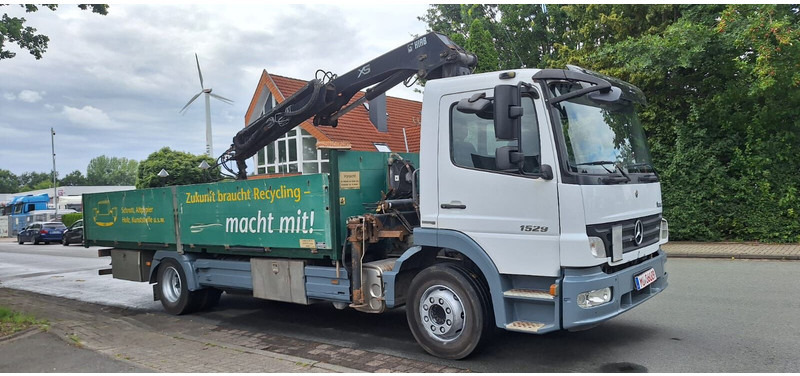 Mercedes-Benz Atego 1529 - Nákladní automobil valníkový/ Plošinový, Auto s hydraulickou rukou: obrázek 1 Mercedes-Benz Atego 1529 - Nákladní automobil valníkový/ Plošinový, Auto s hydraulickou rukou: obrázek 1
