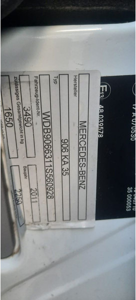 Mercedes-Benz Sprinter 316 Kastenwagen - Malá dodávka: obrázek 4 Mercedes-Benz Sprinter 316 Kastenwagen - Malá dodávka: obrázek 4