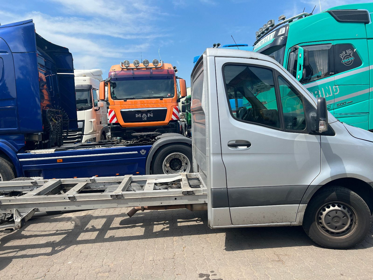 Mercedes-Benz Sprinter III 314 cdi Fahrgestell Klima Vollaust - Podvozek s kabinou: obrázek 4 Mercedes-Benz Sprinter III 314 cdi Fahrgestell Klima Vollaust - Podvozek s kabinou: obrázek 4