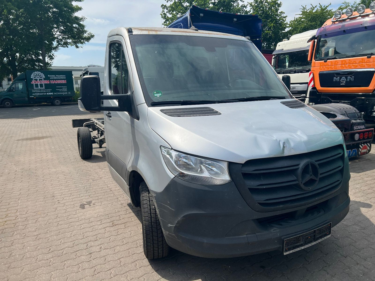 Mercedes-Benz Sprinter III 314 cdi Fahrgestell Klima Vollaust - Podvozek s kabinou: obrázek 2 Mercedes-Benz Sprinter III 314 cdi Fahrgestell Klima Vollaust - Podvozek s kabinou: obrázek 2