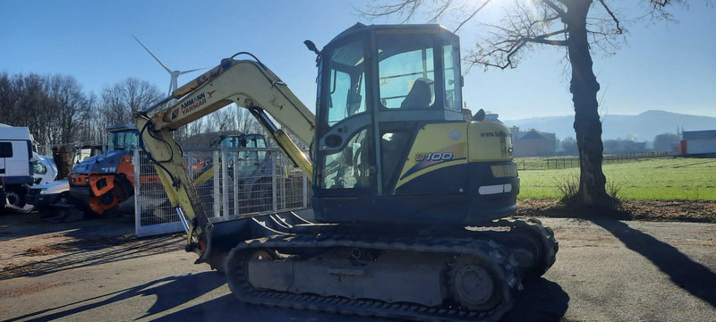Yanmar SV 100 Bagger Deutsche Maschine 1-Hand - Mini rýpadlo: obrázek 4 Yanmar SV 100 Bagger Deutsche Maschine 1-Hand - Mini rýpadlo: obrázek 4