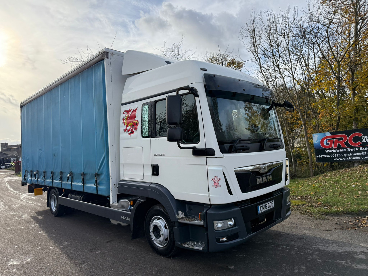 2016 MAN TGL Curtainside Truck - Plachtový nákladní auto: obrázek 1 2016 MAN TGL Curtainside Truck - Plachtový nákladní auto: obrázek 1