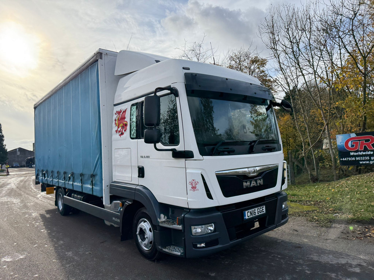2016 MAN TGL Curtainside Truck - Plachtový nákladní auto: obrázek 5 2016 MAN TGL Curtainside Truck - Plachtový nákladní auto: obrázek 5