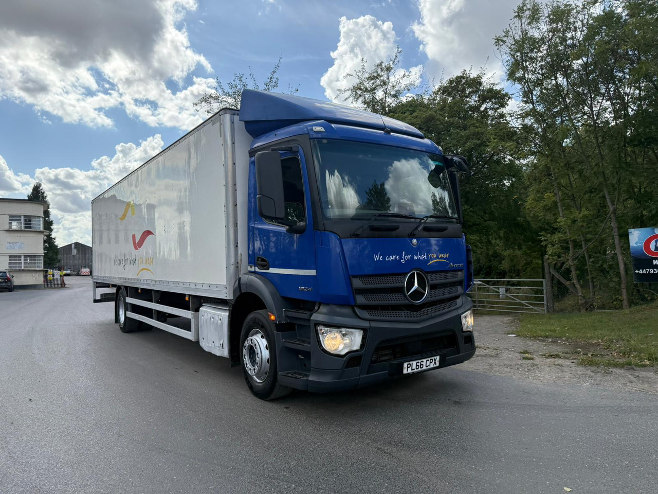Skříňový nákladní auto 2016 Mercedes Antos 1824 Rigid Truck: obrázek 10
