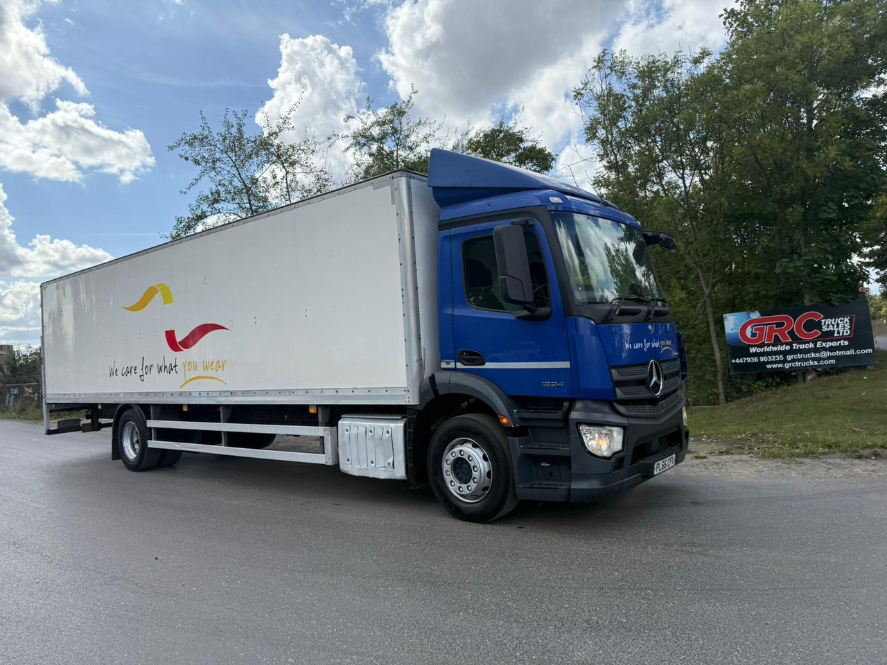 Skříňový nákladní auto 2016 Mercedes Antos 1824 Rigid Truck: obrázek 12