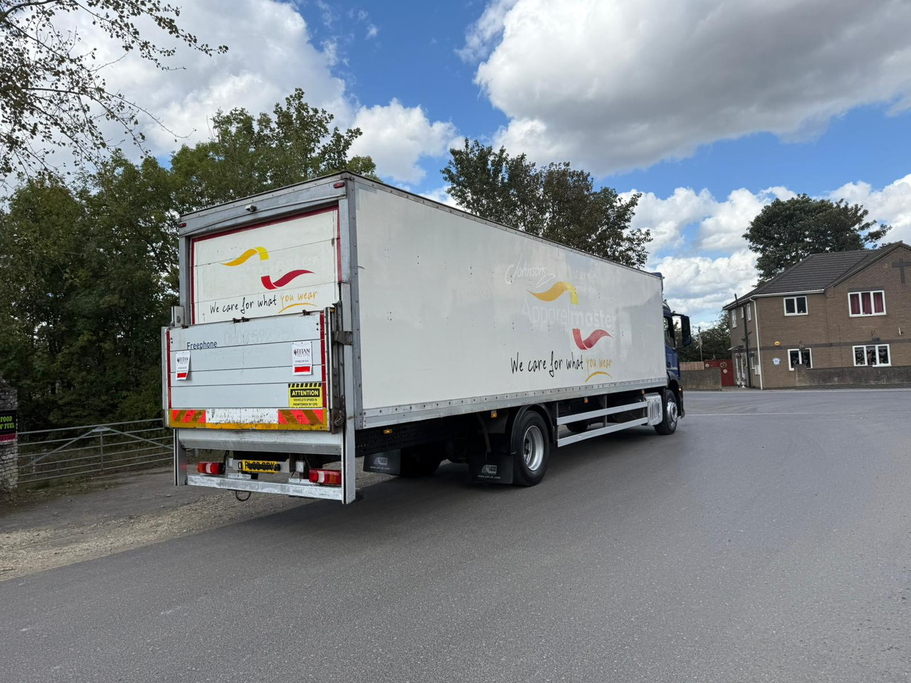 Skříňový nákladní auto 2016 Mercedes Antos 1824 Rigid Truck: obrázek 18