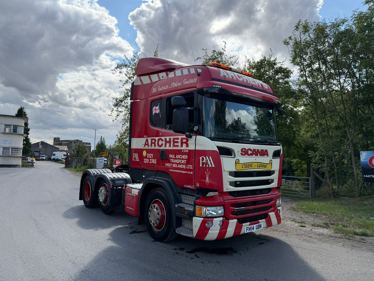 Tahač 2014 Scania R450 Tractor Unit: obrázek 7