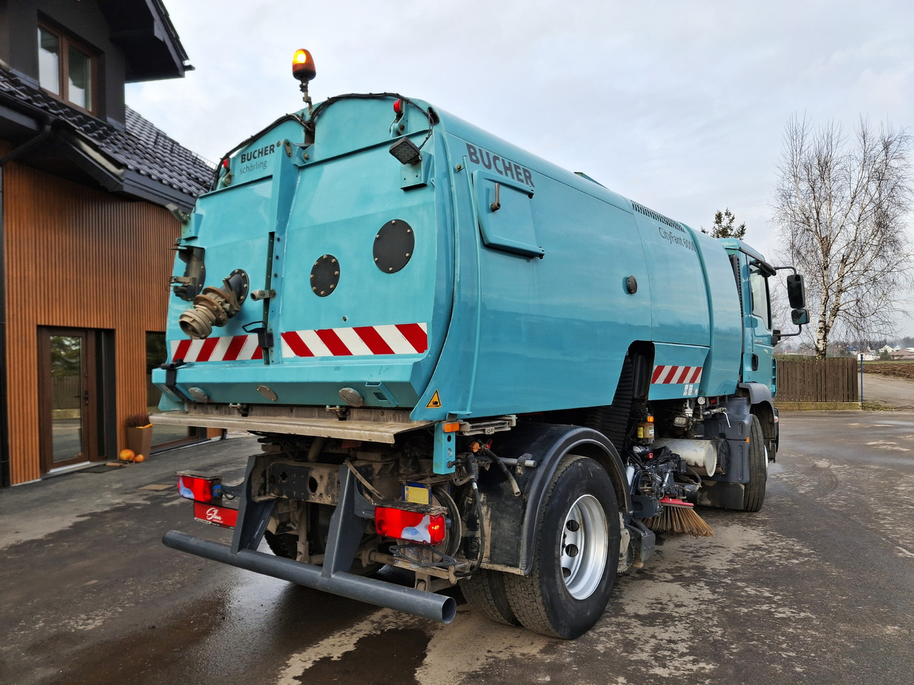 MAN 18.290 Zamiatarka Kehrmaschine BUCHER PM10 L/R Karcher - Zametací vůz: obrázek 4 MAN 18.290 Zamiatarka Kehrmaschine BUCHER PM10 L/R Karcher - Zametací vůz: obrázek 4