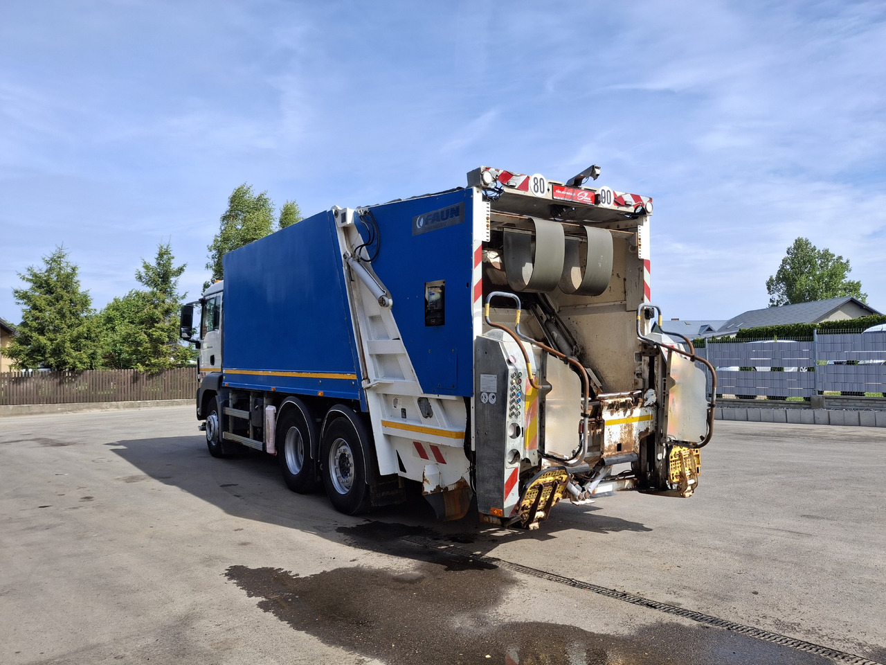 MAN MAN TGS 28.360 Śmieciarka Müllwagen Garbage Truck FAUN 3 Osie - Vůz na odvoz odpadků: obrázek 3 MAN MAN TGS 28.360 Śmieciarka Müllwagen Garbage Truck FAUN 3 Osie - Vůz na odvoz odpadků: obrázek 3