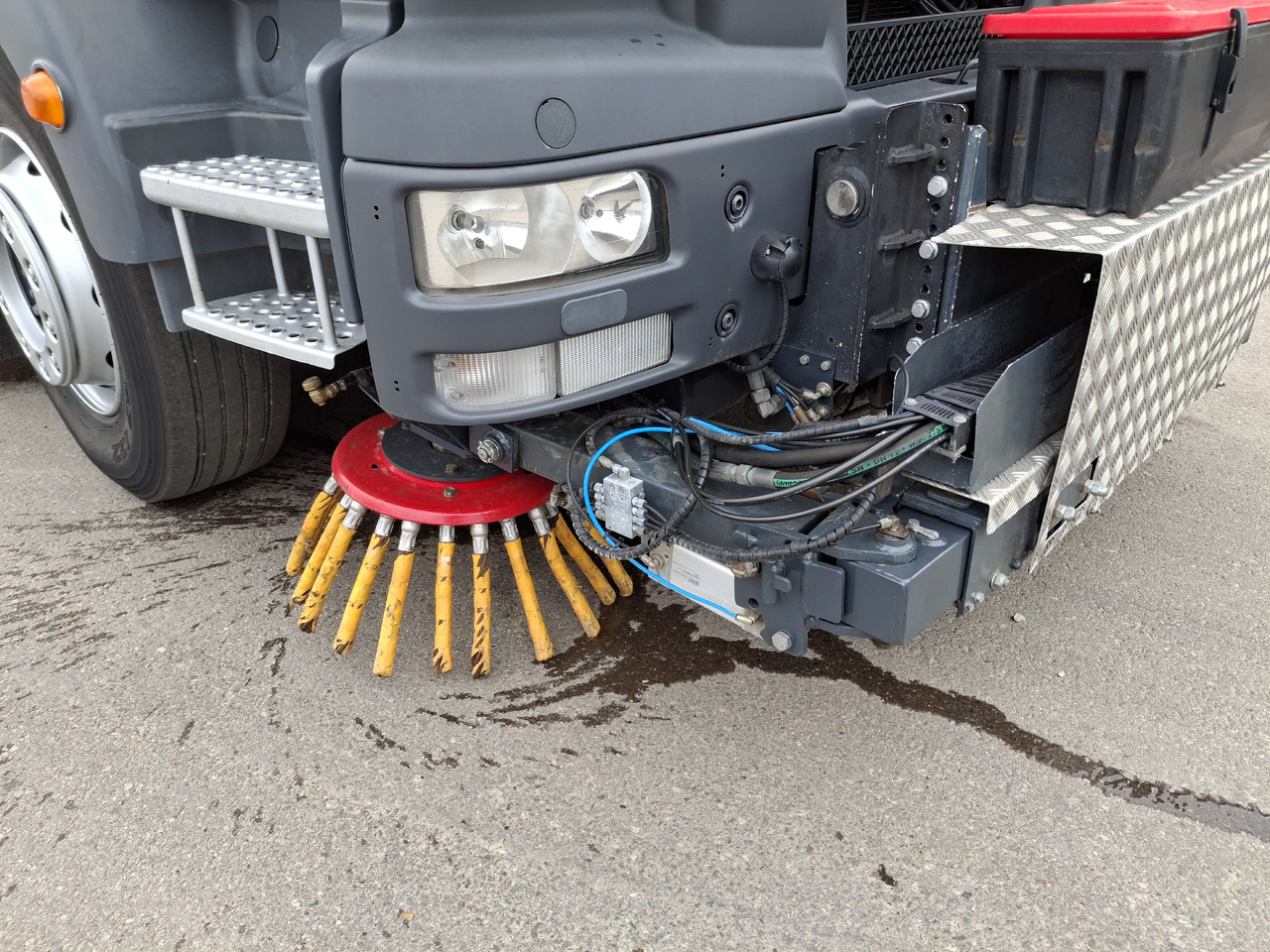 Zametací vůz MAN TGM 18.250 Zamiatarka Kupper Weisser BROCK 2 Motoren Szczotki L/R PM10 Odchwaszczarka: obrázek 35