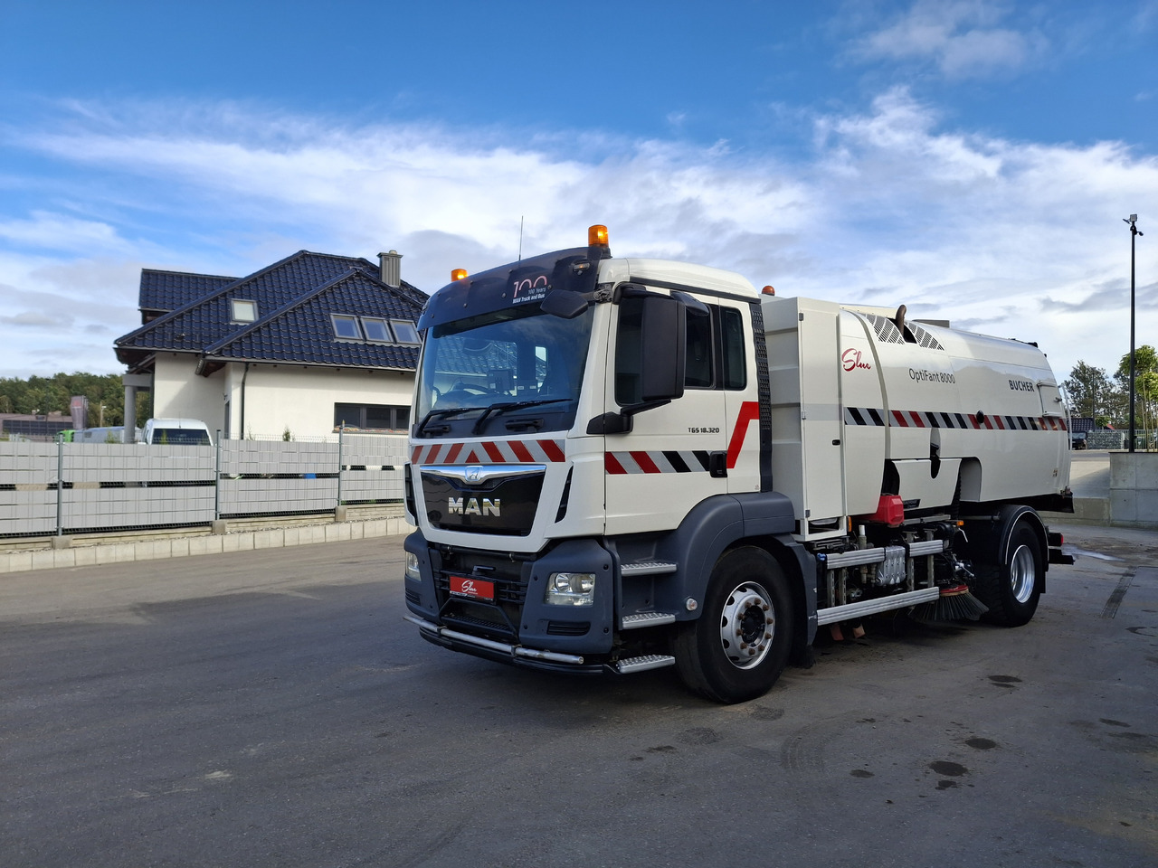MAN TGS 18.320 Zamiatarka Kehrmaschine BUCHER OptiFant 8000 Karcher Euro 6 PM10 L/R Hochdruckreinigung - Zametací vůz: obrázek 2 MAN TGS 18.320 Zamiatarka Kehrmaschine BUCHER OptiFant 8000 Karcher Euro 6 PM10 L/R Hochdruckreinigung - Zametací vůz: obrázek 2