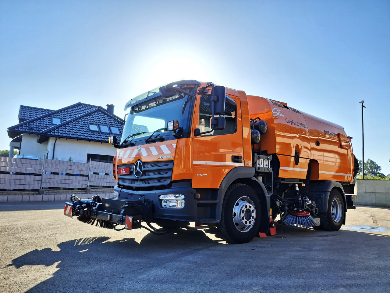 MERCEDES-BENZ Atego 1523 Zamiatarka Kehrmaschine BUCHER CityFant 6000 Euro 6 PM10 L/R Rura Do Liści - Zametací vůz: obrázek 2 MERCEDES-BENZ Atego 1523 Zamiatarka Kehrmaschine BUCHER CityFant 6000 Euro 6 PM10 L/R Rura Do Liści - Zametací vůz: obrázek 2