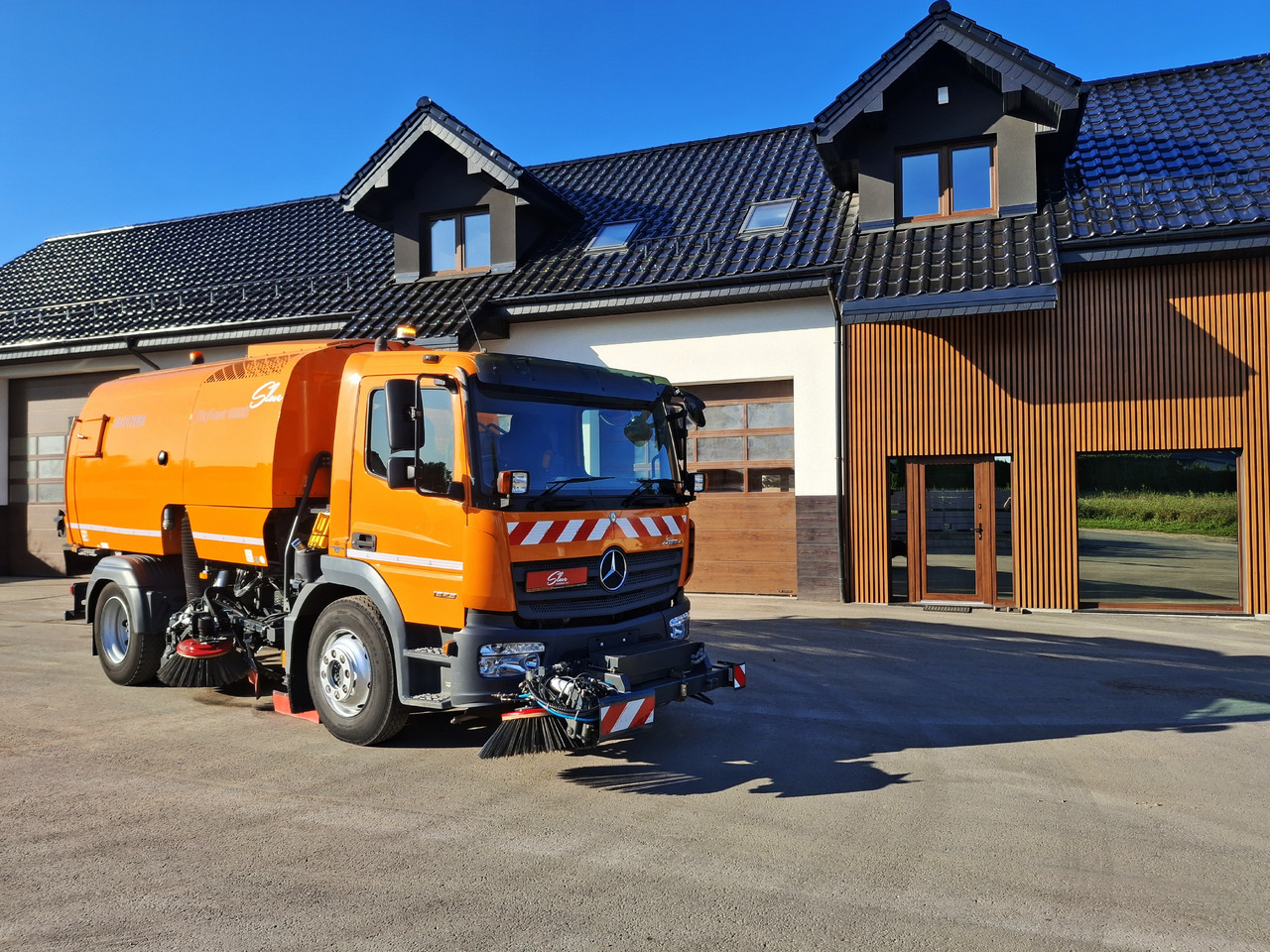 MERCEDES-BENZ Atego 1523 Zamiatarka Kehrmaschine BUCHER CityFant 6000 Euro 6 PM10 L/R Rura Do Liści - Zametací vůz: obrázek 1 MERCEDES-BENZ Atego 1523 Zamiatarka Kehrmaschine BUCHER CityFant 6000 Euro 6 PM10 L/R Rura Do Liści - Zametací vůz: obrázek 1