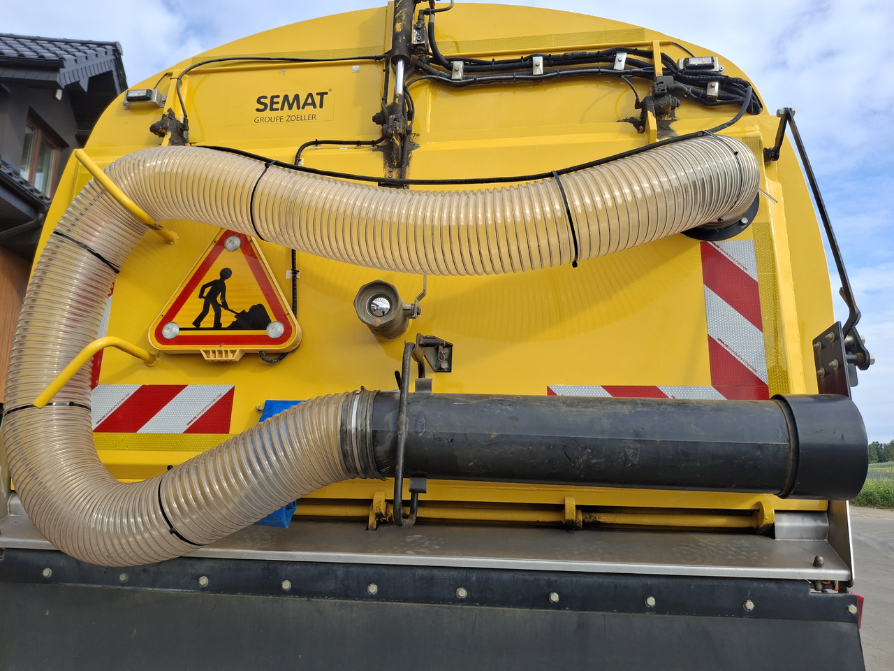 Zametací vůz RENAULT C280 SEMAT ZOELLER Zamiatarka Kehrmaschine Euro 6 PM Karcher L/R 2 Motoren 2018r Hochdruckreinigung: obrázek 19