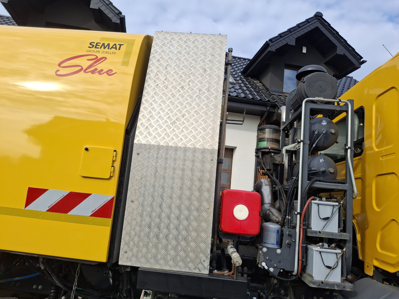 Zametací vůz RENAULT C280 SEMAT ZOELLER Zamiatarka Kehrmaschine Euro 6 PM Karcher L/R 2 Motoren 2018r Hochdruckreinigung: obrázek 16