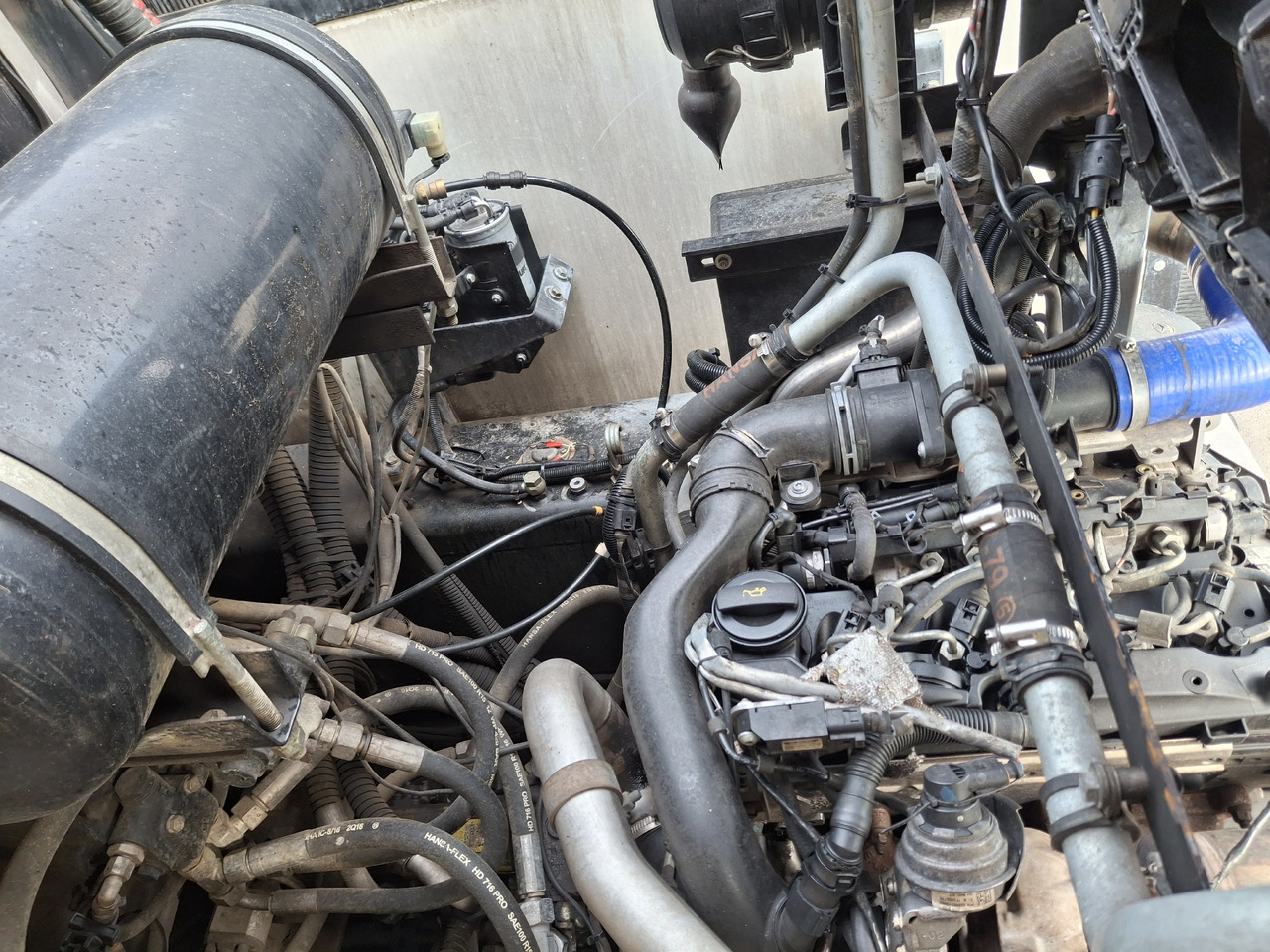 Zametací vůz RENAULT C280 SEMAT ZOELLER Zamiatarka Kehrmaschine Euro 6 PM Karcher L/R 2 Motoren 2018r Hochdruckreinigung: obrázek 28