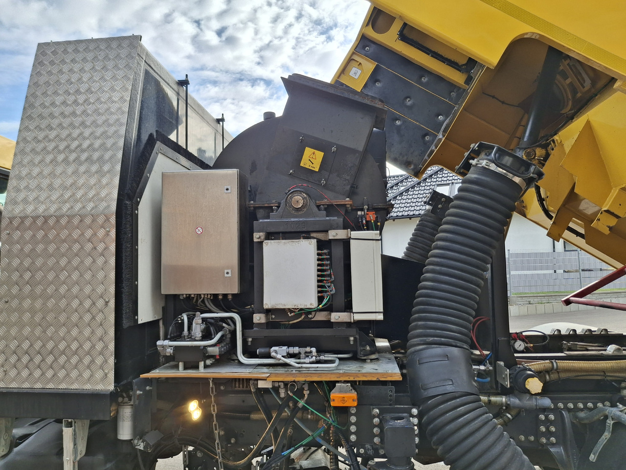 Zametací vůz RENAULT C280 SEMAT ZOELLER Zamiatarka Kehrmaschine Euro 6 PM Karcher L/R 2 Motoren 2018r Hochdruckreinigung: obrázek 29