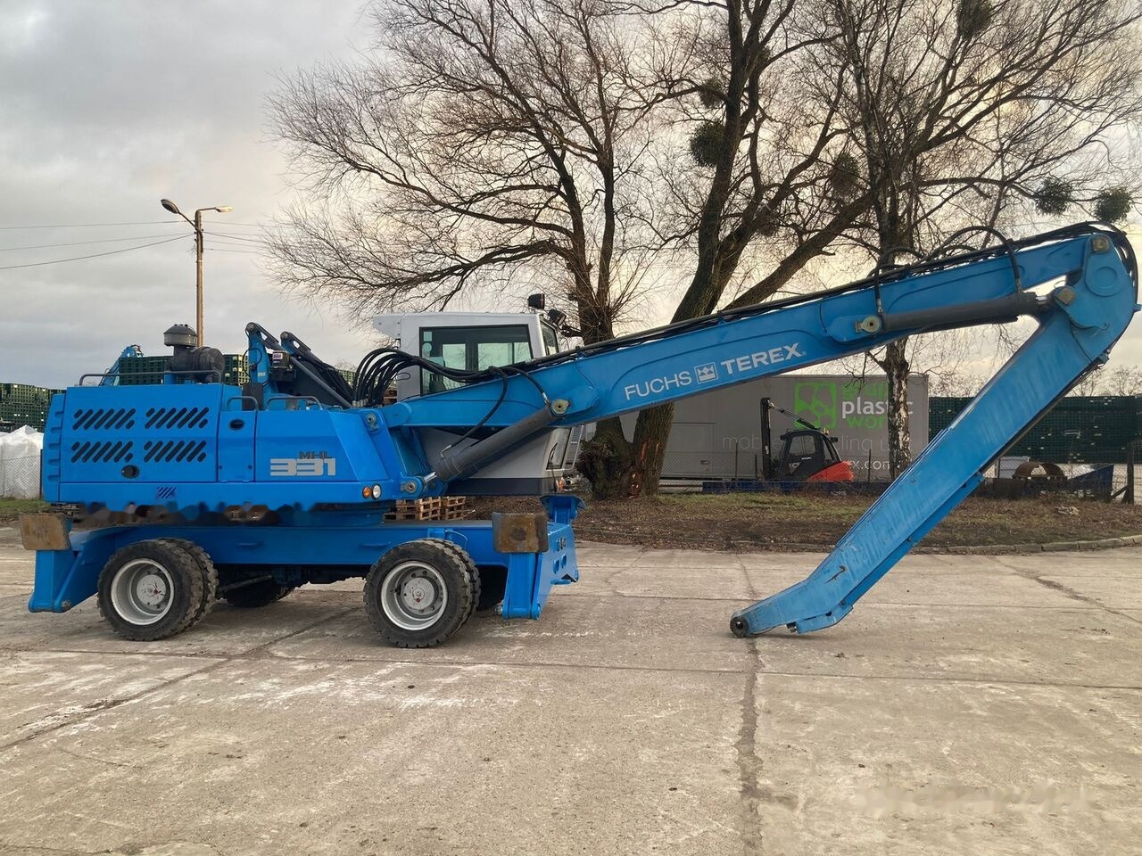 Překládkové rypadlo Fuchs MHL 331 D Generator: obrázek 8