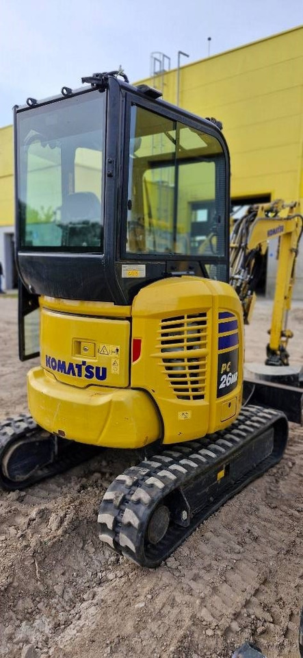 Komatsu PC 26 MR - Mini rýpadlo: obrázek 4 Komatsu PC 26 MR - Mini rýpadlo: obrázek 4