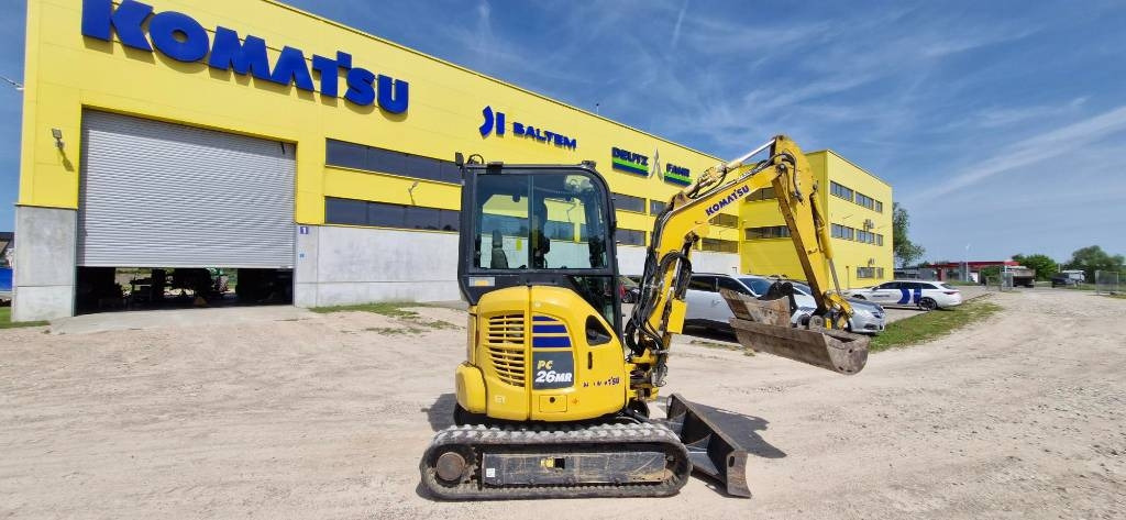 Komatsu PC 26 MR - Mini rýpadlo: obrázek 1 Komatsu PC 26 MR - Mini rýpadlo: obrázek 1