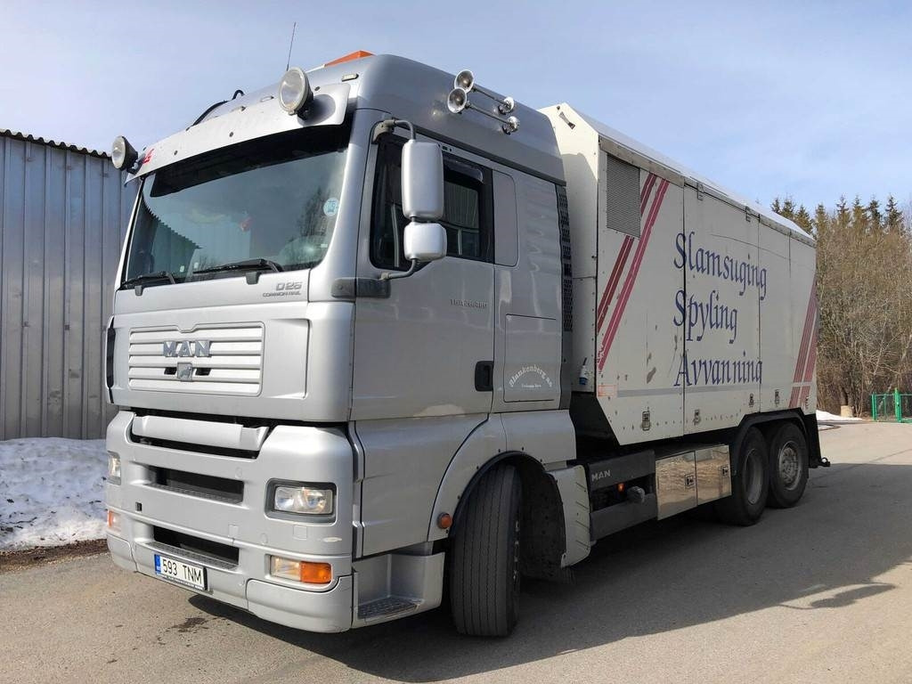 MAN TGA 26.480 6X2-2 BL  - Čistič odpadových jam: obrázek 1 MAN TGA 26.480 6X2-2 BL  - Čistič odpadových jam: obrázek 1
