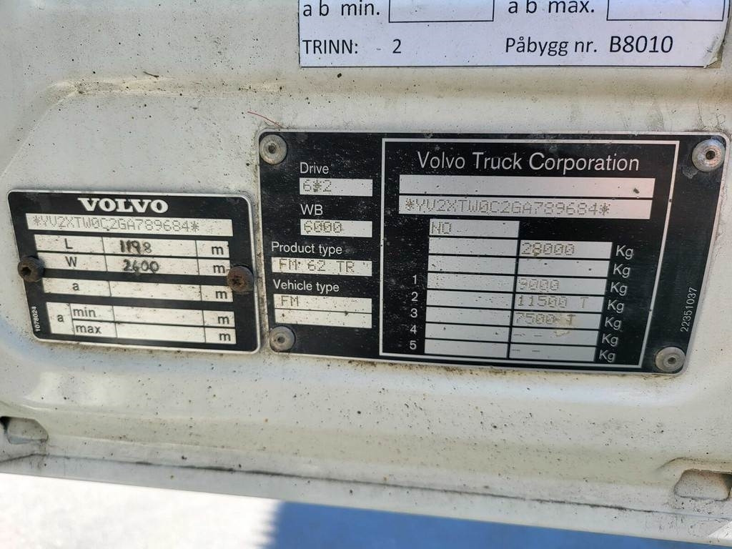 Volvo FM 420 6X2*4 SIDEOPENING 315kW  leasing Volvo FM 420 6X2*4 SIDEOPENING 315kW: obrázek 15