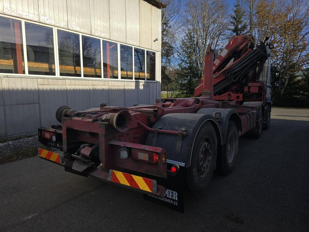 Volvo FM12 420 8X2 HMF 2220 K4  - Hákový nosič kontejnerů: obrázek 3 Volvo FM12 420 8X2 HMF 2220 K4  - Hákový nosič kontejnerů: obrázek 3