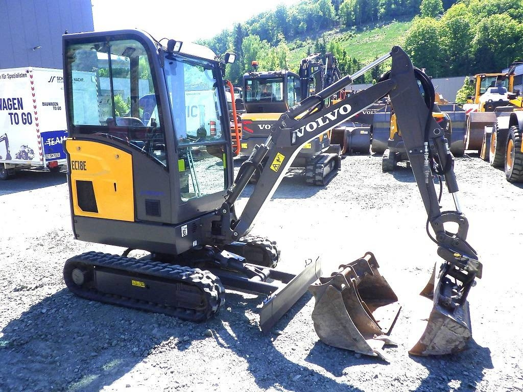 Volvo EC 18 E - Mini rýpadlo: obrázek 3 Volvo EC 18 E - Mini rýpadlo: obrázek 3