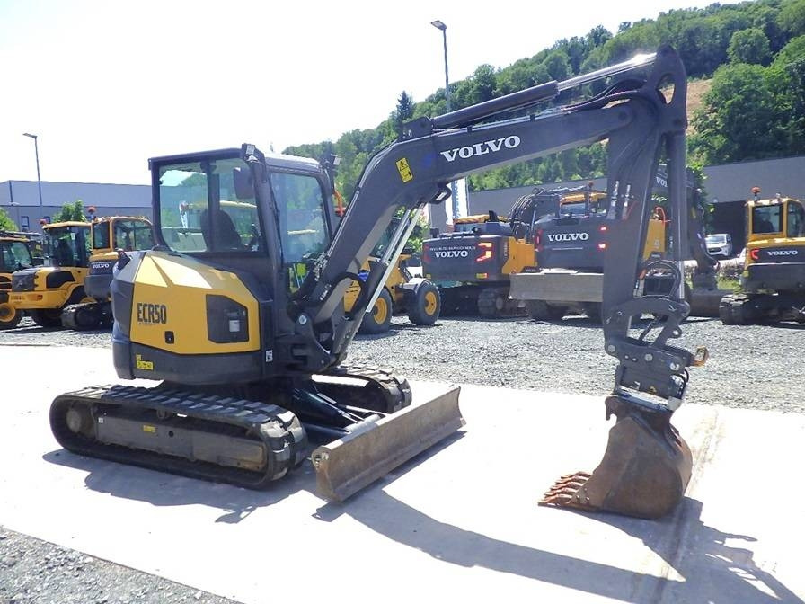 Volvo ECR 50 F - Mini rýpadlo: obrázek 2 Volvo ECR 50 F - Mini rýpadlo: obrázek 2