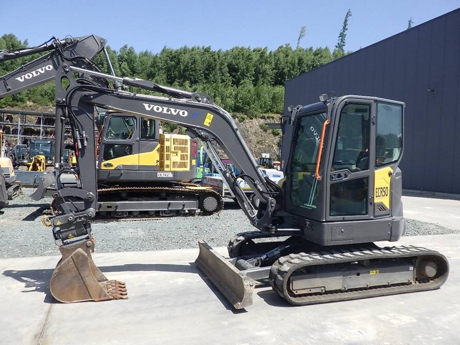 Volvo ECR 50 F - Mini rýpadlo: obrázek 1 Volvo ECR 50 F - Mini rýpadlo: obrázek 1