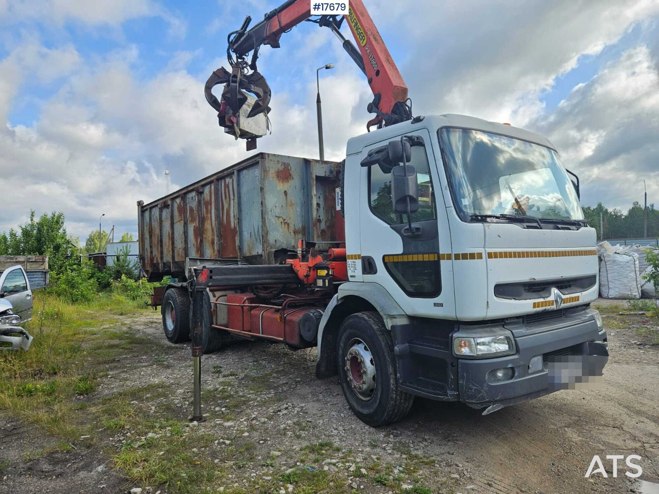 1997 Renault Premium 340 - Hákový nosič kontejnerů, Auto s hydraulickou rukou: obrázek 5 1997 Renault Premium 340 - Hákový nosič kontejnerů, Auto s hydraulickou rukou: obrázek 5
