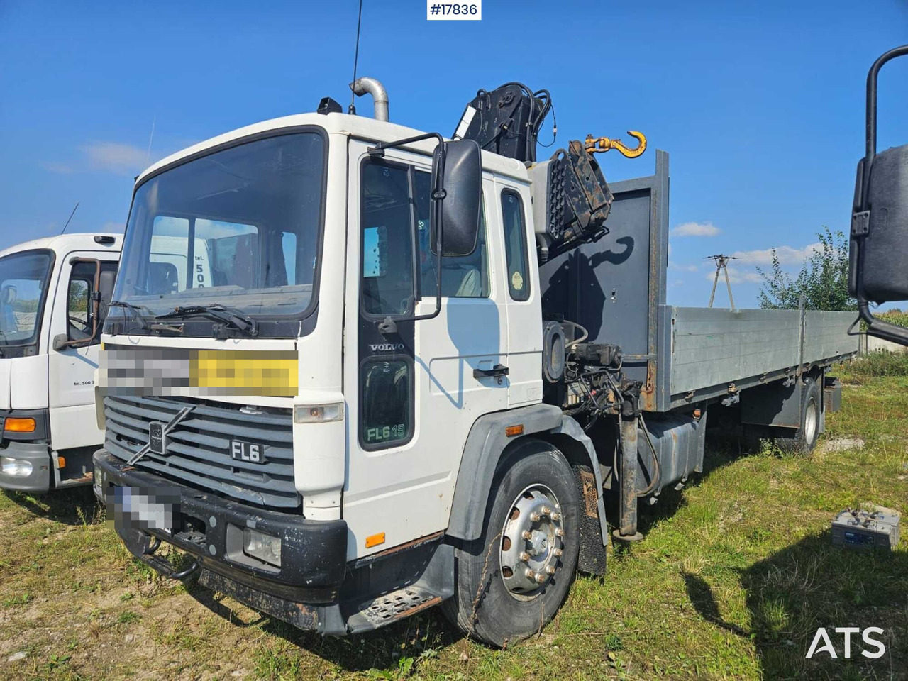 1997 Volvo FL 619 - Nákladní automobil valníkový/ Plošinový, Auto s hydraulickou rukou: obrázek 1 1997 Volvo FL 619 - Nákladní automobil valníkový/ Plošinový, Auto s hydraulickou rukou: obrázek 1