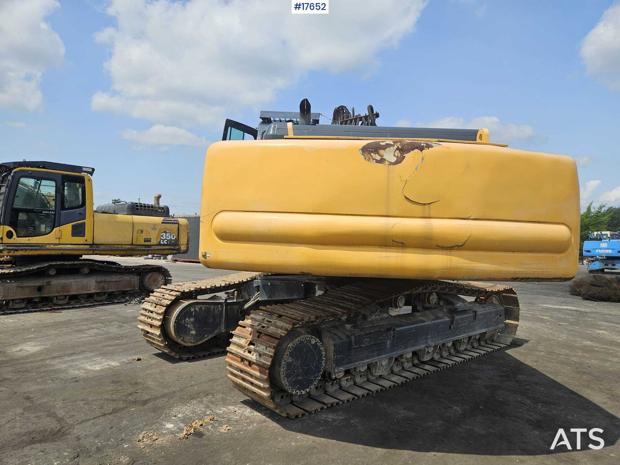Pásové rýpadlo 2001 Komatsu 380: obrázek 8