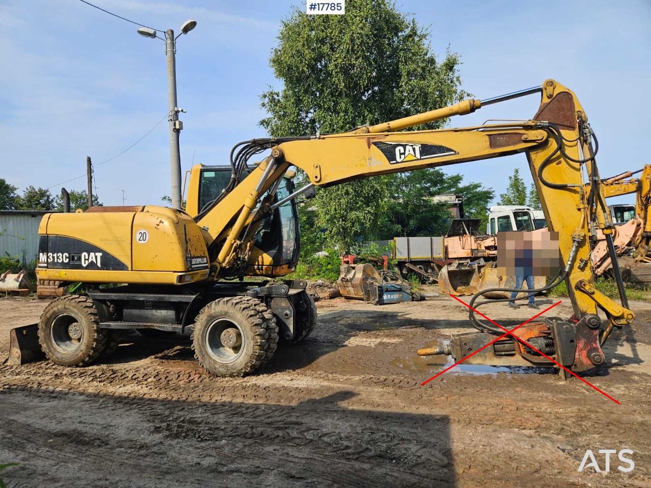 2005 CAT M313 C - Kolesové rýpadlo: obrázek 5 2005 CAT M313 C - Kolesové rýpadlo: obrázek 5