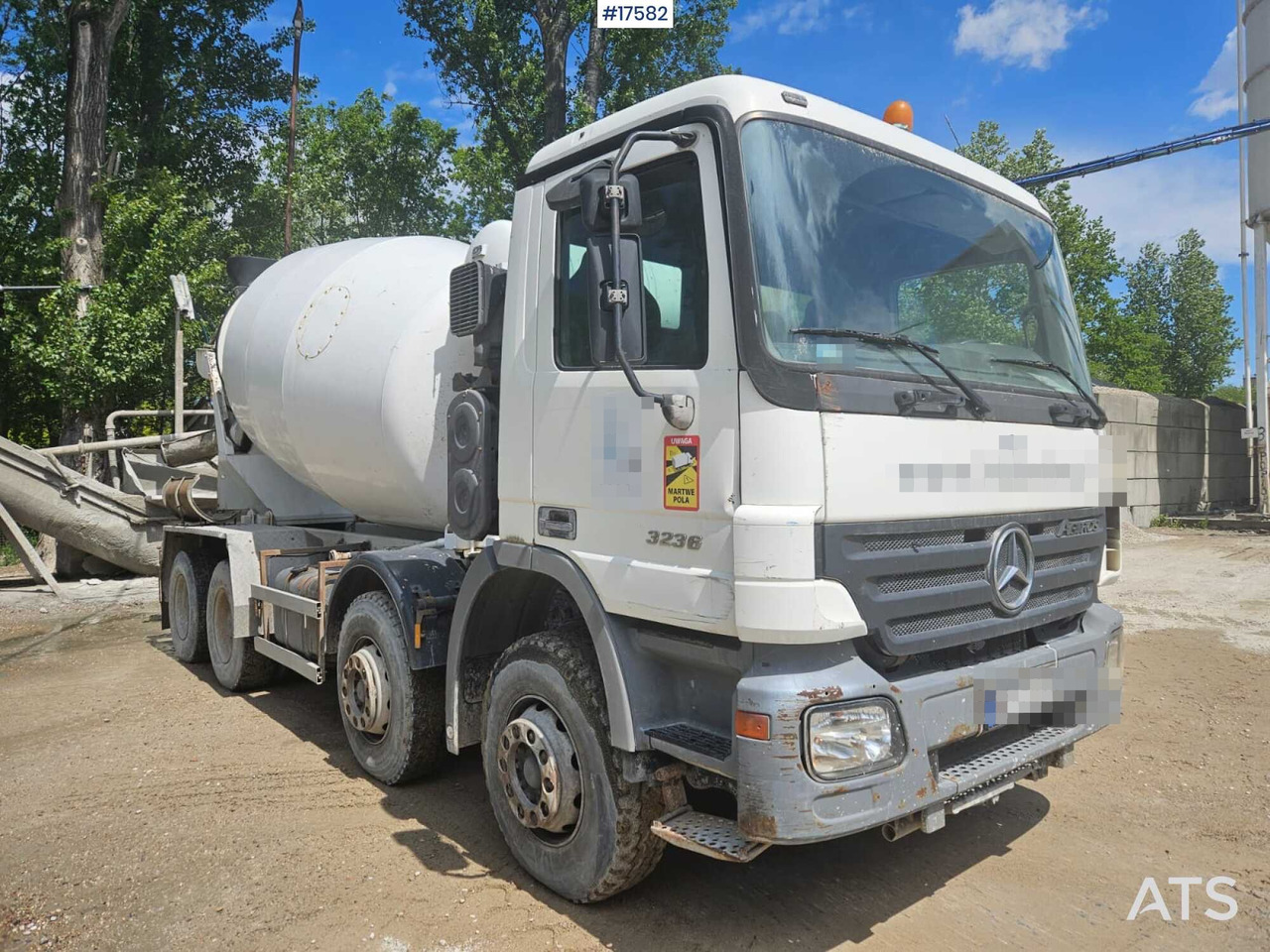 2005 Mercedes-Benz Actros 3236 - Autodomíchávač: obrázek 4 2005 Mercedes-Benz Actros 3236 - Autodomíchávač: obrázek 4