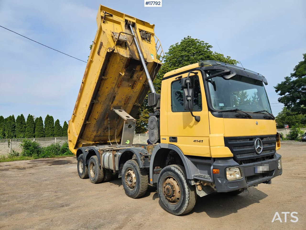 2008 Mercedes-Benz Actros 4141 - Sklápěč: obrázek 2 2008 Mercedes-Benz Actros 4141 - Sklápěč: obrázek 2