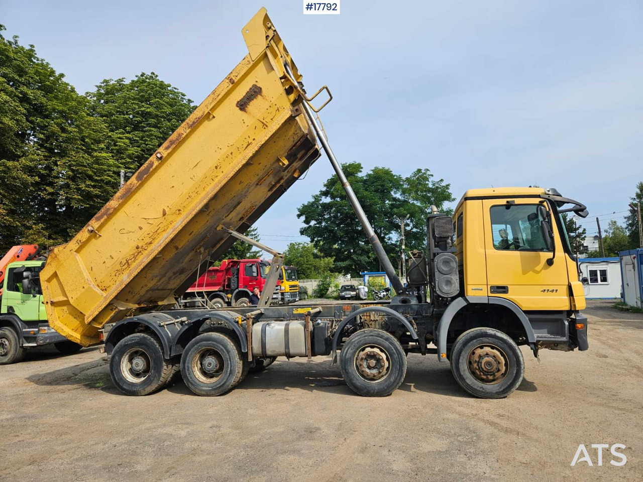 2008 Mercedes-Benz Actros 4141 - Sklápěč: obrázek 4 2008 Mercedes-Benz Actros 4141 - Sklápěč: obrázek 4