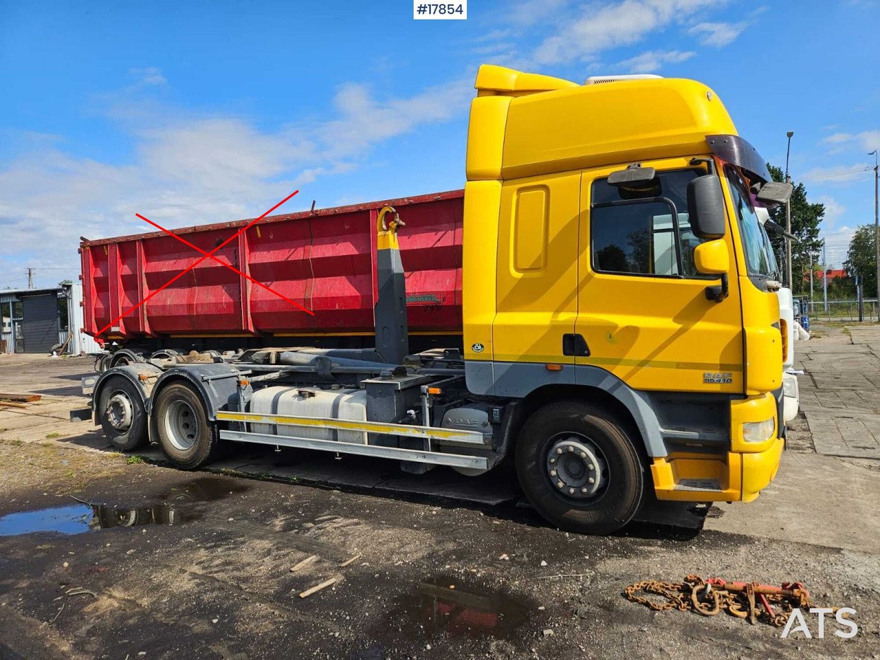 2009 DAF CF 85.410 - Hákový nosič kontejnerů: obrázek 1 2009 DAF CF 85.410 - Hákový nosič kontejnerů: obrázek 1