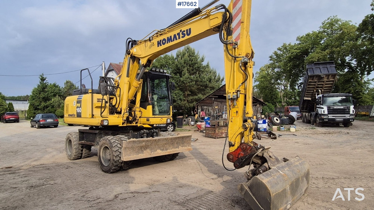 2012 Komatsu PW 160 - Kolesové rýpadlo: obrázek 3 2012 Komatsu PW 160 - Kolesové rýpadlo: obrázek 3