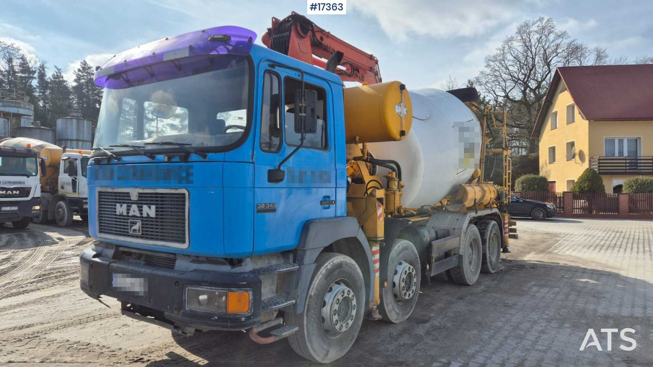 CIFA 24 concrete pump on MAN 32.343 chassis (1999) - Autočerpadlo: obrázek 2 CIFA 24 concrete pump on MAN 32.343 chassis (1999) - Autočerpadlo: obrázek 2