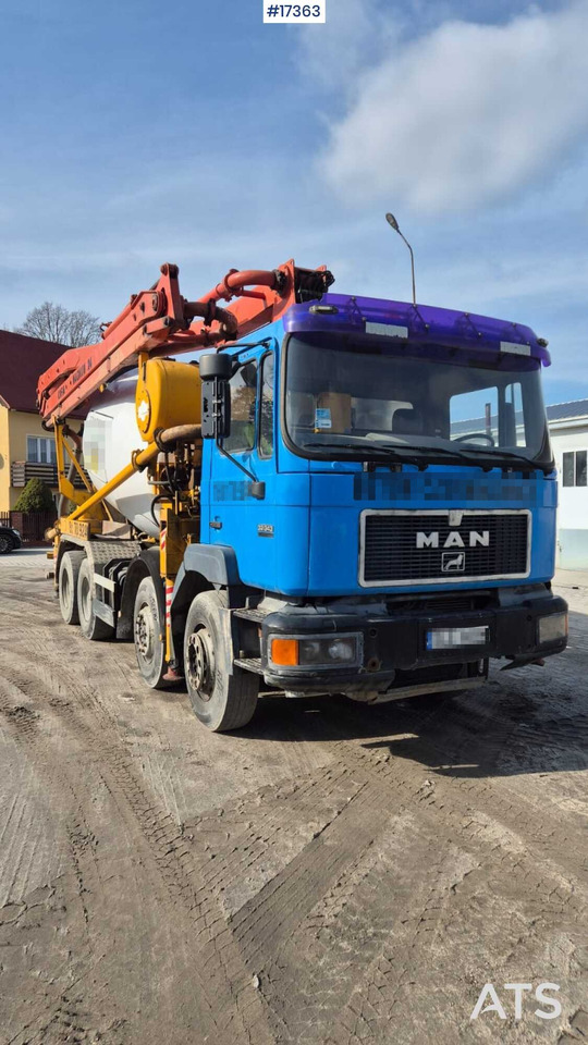 CIFA 24 concrete pump on MAN 32.343 chassis (1999) - Autočerpadlo: obrázek 4 CIFA 24 concrete pump on MAN 32.343 chassis (1999) - Autočerpadlo: obrázek 4