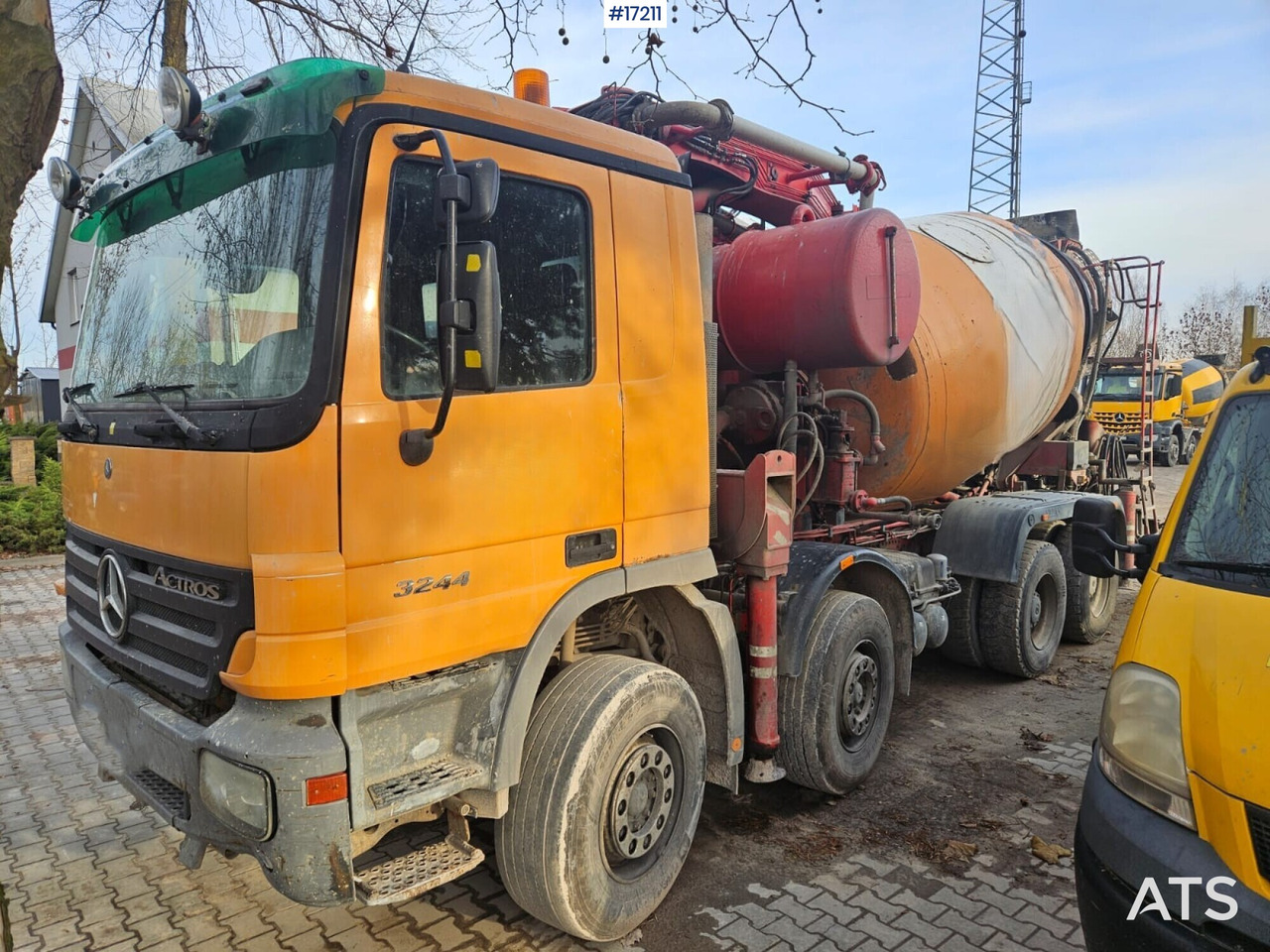 Concrete pump CIFA - Mercedes-Benz Actros 3244 (2005) - Autočerpadlo: obrázek 4 Concrete pump CIFA - Mercedes-Benz Actros 3244 (2005) - Autočerpadlo: obrázek 4