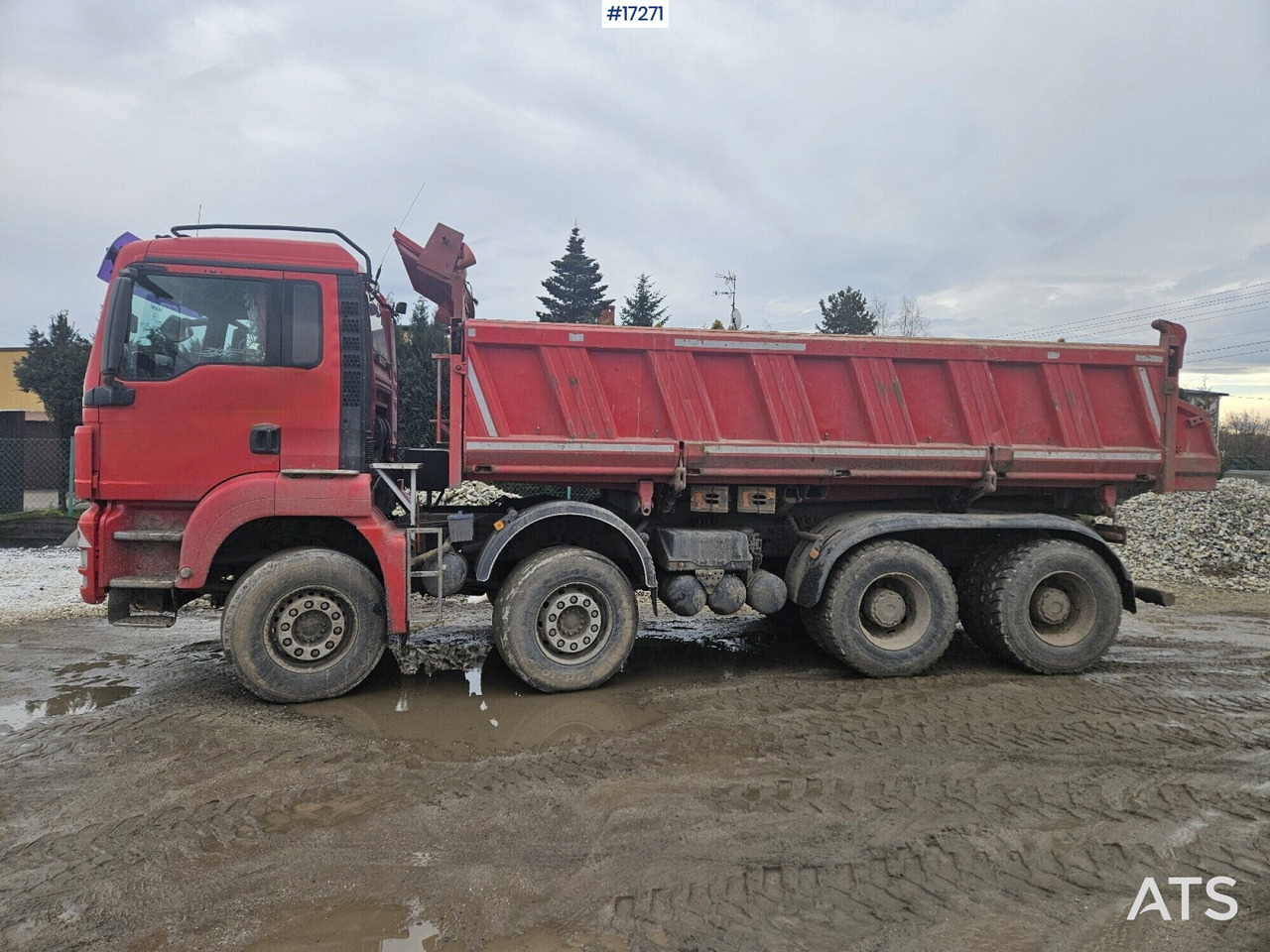 Four-axle tipper TGS 35.440 8X4 (2008) - Sklápěč: obrázek 5 Four-axle tipper TGS 35.440 8X4 (2008) - Sklápěč: obrázek 5