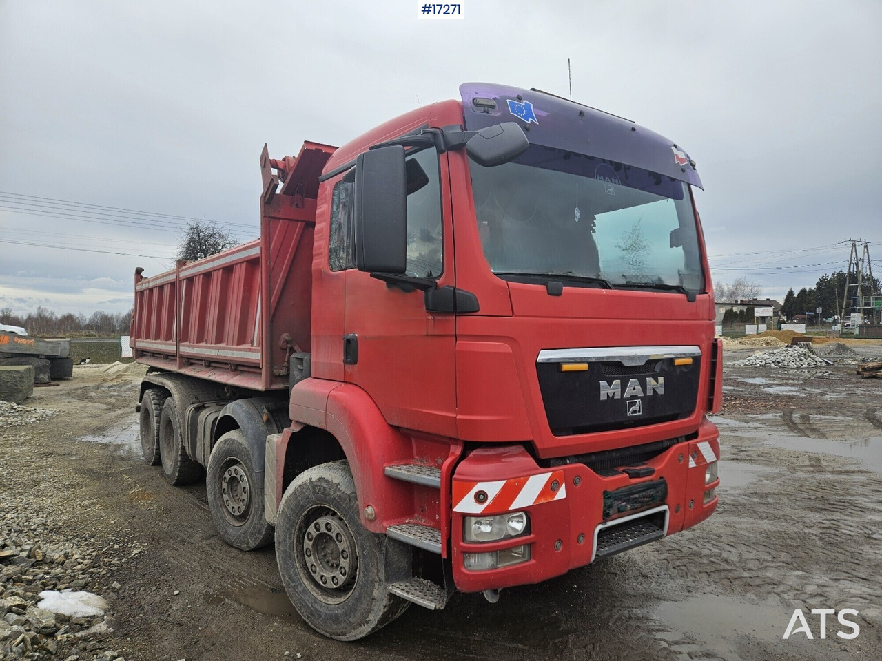 Four-axle tipper TGS 35.440 8X4 (2008) - Sklápěč: obrázek 3 Four-axle tipper TGS 35.440 8X4 (2008) - Sklápěč: obrázek 3