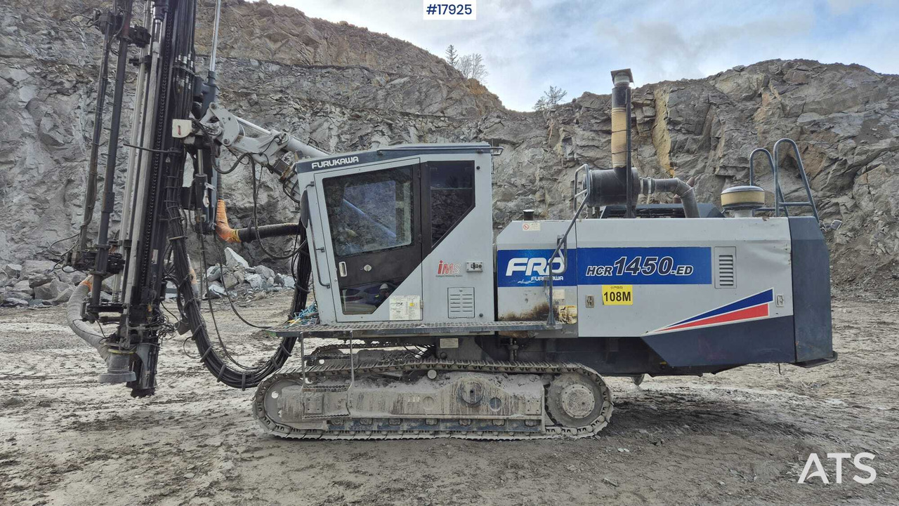 HYDRAULIC CRAWLER DRILL FURUKAWA HCR1450-ED (2015) - Vrtná souprava: obrázek 5 HYDRAULIC CRAWLER DRILL FURUKAWA HCR1450-ED (2015) - Vrtná souprava: obrázek 5