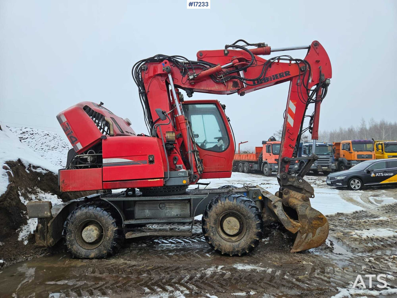 LIEBHERR 314 Litronic wheeled excavator (2008) - Kolesové rýpadlo: obrázek 4 LIEBHERR 314 Litronic wheeled excavator (2008) - Kolesové rýpadlo: obrázek 4