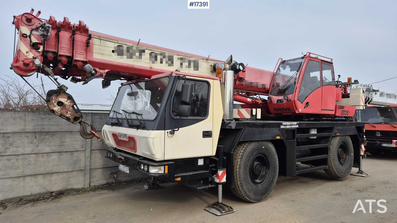 Mobile Crane GROVE GMK 2035E (2009) - Autojeřáb: obrázek 1 Mobile Crane GROVE GMK 2035E (2009) - Autojeřáb: obrázek 1