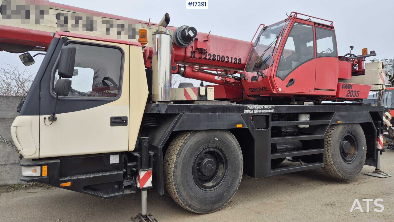 Mobile Crane GROVE GMK 2035E (2009) - Autojeřáb: obrázek 3 Mobile Crane GROVE GMK 2035E (2009) - Autojeřáb: obrázek 3