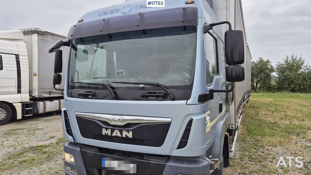 Tandem MAN TGL 8.250 (2014) - Plachtový nákladní auto: obrázek 3 Tandem MAN TGL 8.250 (2014) - Plachtový nákladní auto: obrázek 3